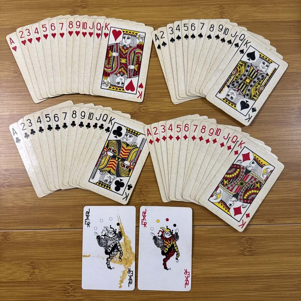 Vtg Consolidated Freightways Playing Cards Complete Gemaco USA Trucking Retro